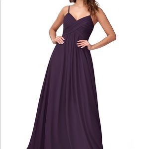 Azazie Bridesmaids Dress - Plum